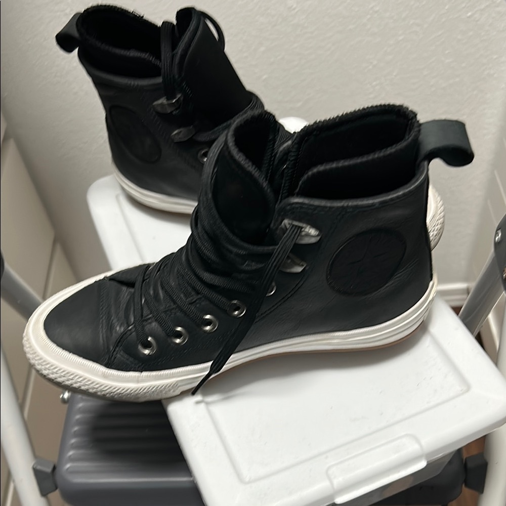 Converse Black High-Top Sneakers